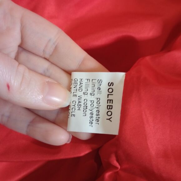 Soleboy Bloody Chrome Bubble Jacket Size S Puffer Streetwear Hip Hop Mens - Picture 10 of 11